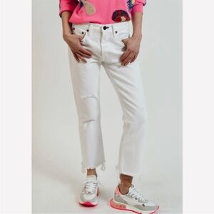 No End Denim Farrah Kick Flare Jeans